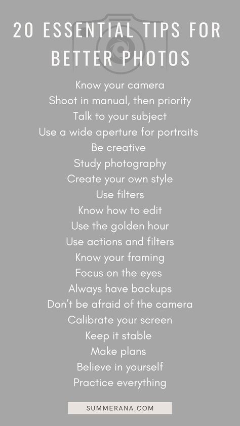 How To Be Good At Photography, How To Become A Photographer Tips, Photographer Organization Ideas, How To Be A Good Photographer, How To Be A Better Photographer, Things To Photograph At Home, Photographer Tips And Tricks, Wedding Photographer Tips, How To Be A Photographer