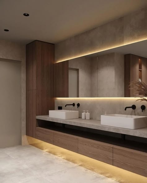 Ideas Baños, Bathroom Inspiration Modern, Bathroom Decor Luxury, تصميم للمنزل العصري, Diy Casa, Bathroom Design Inspiration, Bathroom Design Decor, غرفة ملابس, Bathroom Design Luxury