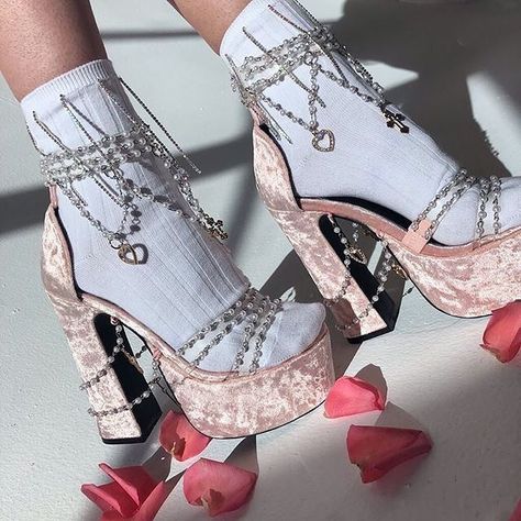 Sugar Thrillz on Instagram: “U asked & We delivered! 🎀 These BB's are back in Stock! Dollskill.com/Sugar 💕” Style Indie, Dr Shoes, Tokyo Street Fashion, Sugar Thrillz, Le Happy, Grunge Goth, Aesthetic Shoes, Pretty Shoes, Dream Shoes