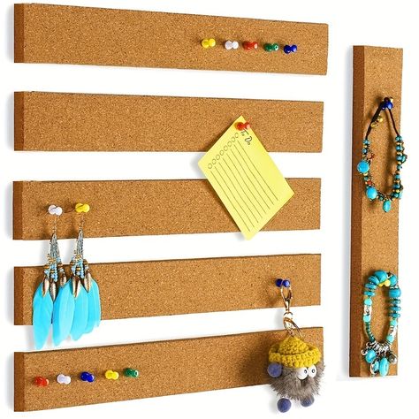 Faster shipping. Better service Small Cork Board, Drawing Pin, Strip Design, Cork Bulletin Boards, Stick Notes, Display Area, Ornament Display, Space Efficient, Wall Desk