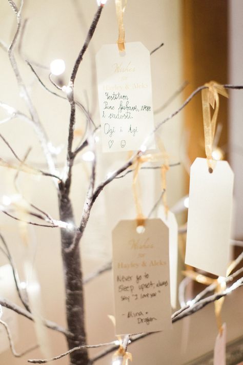 Wish Tree Wedding, Wedding Wishing Tree, Wish Tree Ideas, Wishing Tree Ideas, Mehndi Favors, Wishing Tree Wedding, Christmas Installation, Winter Engagement Party, Engagement Party Cards