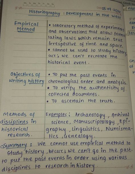 Cornell Notes Method, Cornell Method Notes, Cornell Notes Example, Colourful Notes, Cornell Method, Handwriting Ideas, Organization Notes, Colorful Notes, Cornell Notes