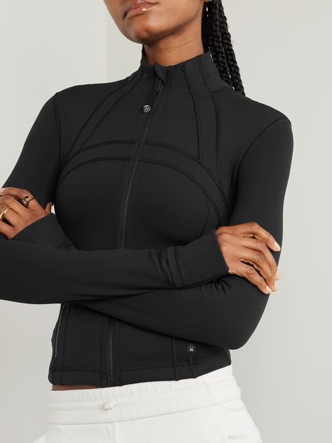 LULULEMON Define cropped Nulu™ jacket | NET-A-PORTER Define Jacket Outfit, Jean Trench Coat, Lululemon Define, Lululemon Define Jacket, Define Jacket, Lululemon Jacket, Sport Swimwear, Jacket Outfit, Cardigan Shirt