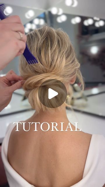 Messy Bun Wedding, Low Bun Tutorials, Low Bun Wedding Hair, Wedding Hair Brunette, Bridal Hair Tutorial, On Me, Side Bun Hairstyles, Perfect Messy Bun, Messy Wedding Hair