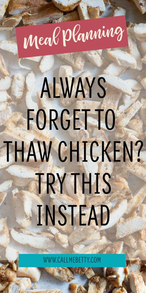 Grated Frozen Chicken Recipes, How To Thaw Chicken Quickly, How To Cook Frozen Chicken, Cooking Chicken From Frozen, Frozen Chicken Tenderloin Recipes, Chicken Recipes To Freeze, Easy Frozen Chicken Recipes, Frozen Chicken In Crockpot, Frozen Chicken Breast Recipes