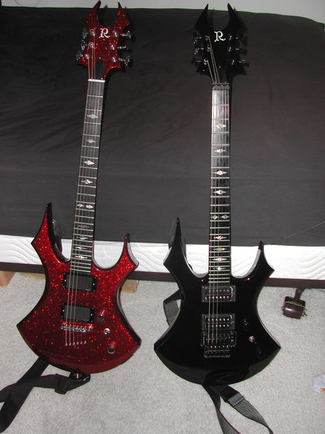 BC Rich CS Virgins Red Electric Guitar, Instruments Art, Electric Guitar Design, Guitar Obsession, Cool Electric Guitars, Guitar Art, Music Aesthetic, Guitar Design, Electric Guitars