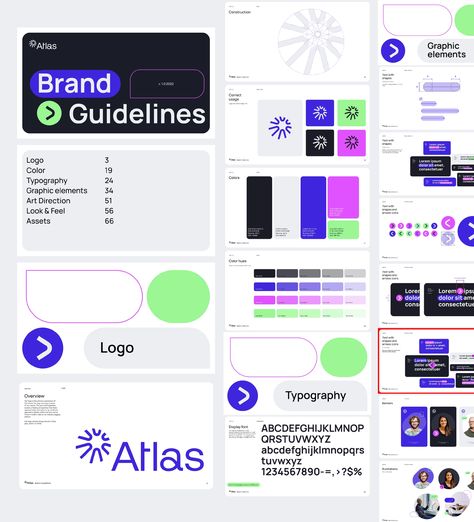 Brand Identity Design Layout, การออกแบบ Ui Ux, Brand Guidelines Design, Brand Identity Guidelines, Logo Presentation, Tech Branding, Visual Identity Design, Brand Book, Brand Guide