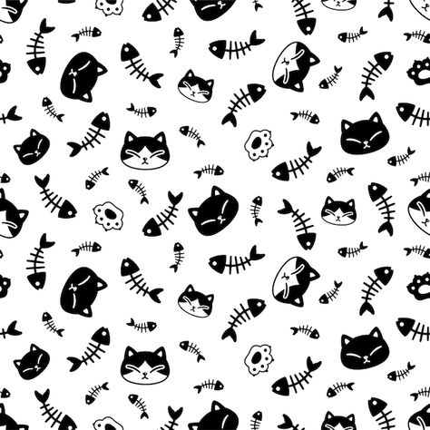 Footprint Fish, Cat Paw Art, Cat Pattern Wallpaper, Wallpaper Gatos, Kitten Breeds, Paint Illustration, Calico Kitten, Cat Background, Paw Pattern