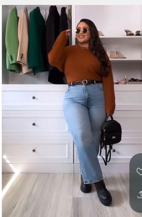 Wide Leg Outfit Jeans, Wide Leg Jeans Outfit Plus Size, High Rise Wide Leg Jeans Outfit, Winter Plus Size Outfits, Wide Leg Jeans Winter, Curvy Winter Outfits, Outfits 30s, Plus Size Mom Jeans, Mom Jeans Outfit Winter