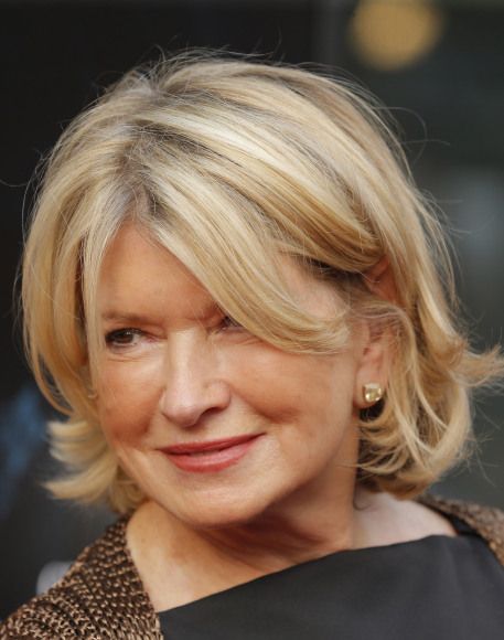 Martha Stewart attends the "Get On Up" premiere at The Apollo Theater on July 21, 2014 in New York City. Martha Stewart Hair, Aging Gracefully, Older Women Hairstyles, Great Hair, Short Hairstyles For Women, Round Face, Short Hairstyles, Martha Stewart, Bob Hairstyles