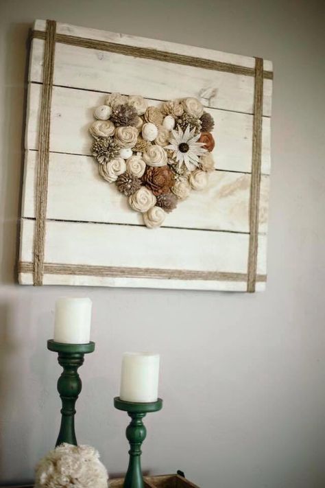 ecoflower.com/collections/wall-decor Decorations Bedroom, Creative Wall Decor, Diy Wand, Rustic Country Home, Wood Flowers, Diy Farmhouse Decor, Creative Wall, Country House Decor, Farmhouse Wall Decor