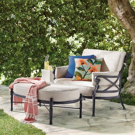 Country Patio, Outdoor Bench Seating, Cuddle Chair, Patio Seating Sets, Aluminum Furniture, Outdoor Living Room, Outdoor Furniture Collections, Furniture Details, Patio Seating