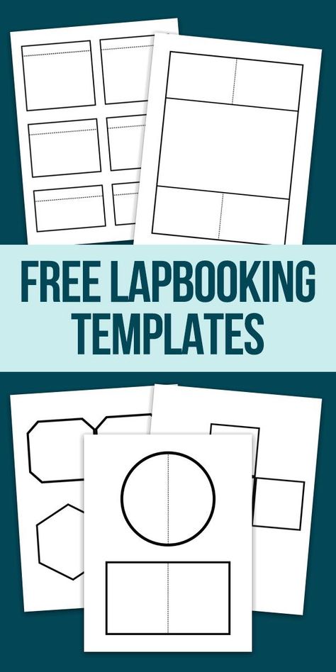 Learn about lapbooking and how to make a lapbook with our quick guide to lapbooking. Discover over 90 free lapbook printables and templates, sorted by subject that you can print and use in your homeschool. Lapbooks Free, Lapbook Templates, Road Trip Games For Kids, Foldables Templates, Interactive Notebooks Templates, Lap Book Templates, Interactive Student Notebooks, Trip Games, Printable Games For Kids