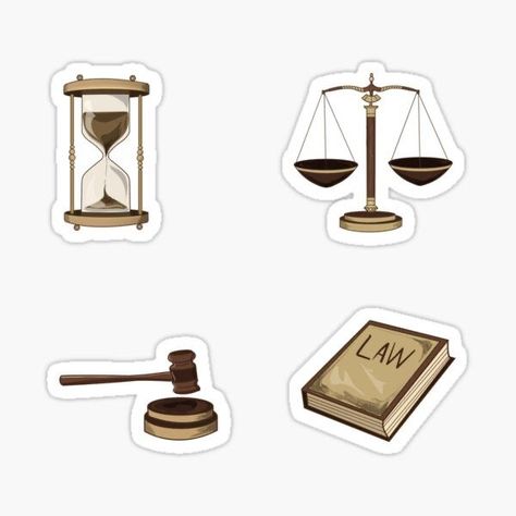 Law Stickers, Minimalism Drawing, Scale Of Justice, Justice Art, Law School Life, Law School Inspiration, Drawing Sticker, My Future Job, Preppy Stickers