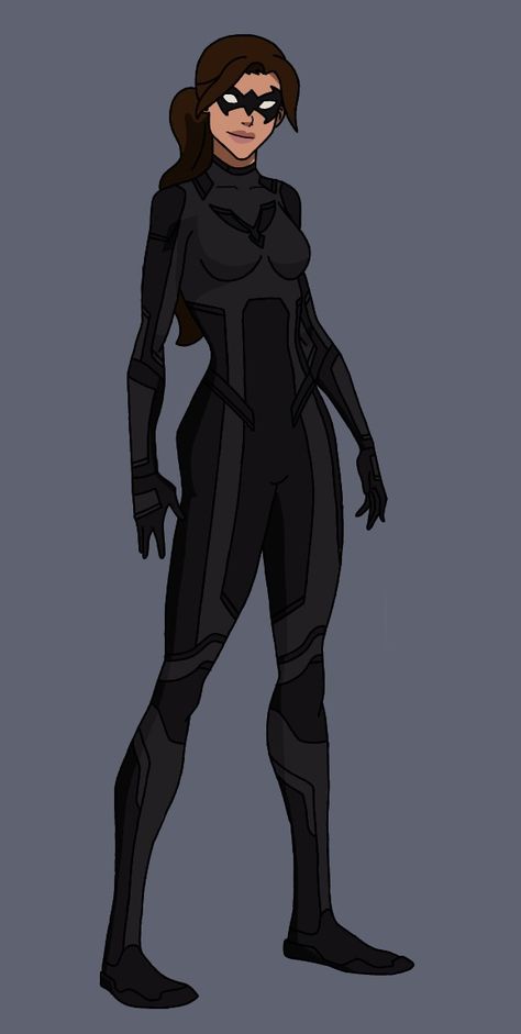 Superhero Suit Design Female Black, Oc Costume, Hero Suits, Batman Suit, Superhero Suits, Game Ideas, Young Justice, Suit Designs, Character Designs