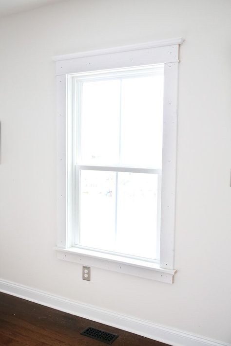 Shaker Window Trim, Window Trim Ideas Interior, Craftsman Trim Interior, Craftsman Trim Window, Craftsman Door Trim, Craftsman Style Interior, Craftsman Style Interiors, Craftsman Window, Craftsman Window Trim