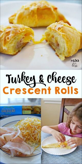 Cheese Crescent Roll Recipes, Crescent Roll Recipe, Easy Crescent Rolls, Savoury Tarts, Cheese Crescent Rolls, Crescent Recipes, Turkey Cheese, Crescent Roll Recipes, Roll Recipes