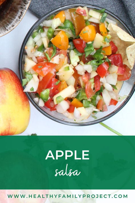 Add a fresh twist to your meals with our zesty Apple Salsa! Perfectly paired with our Chicken Apple Enchiladas or enjoyed with your favorite chips, this tangy and sweet salsa is a must-try. Apple Salsa Recipe, Healthy Sport Snacks, Apple Enchiladas, Healthy Apple Cinnamon Muffins, Sweet Salsa, Apple Salsa, Apple Recipes Healthy, Fall Apple Recipes, Chicken Apple