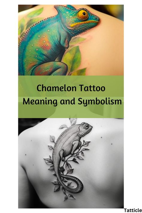 Chameleon Tattoos Chameleon Tattoo Small, Chameleon Tattoos, Chameleon Facts, Inner Thigh Tattoos, Chameleon Tattoo, Tattoos Meaning, Tattoo Meanings, Gemini Tattoo, Delicate Features