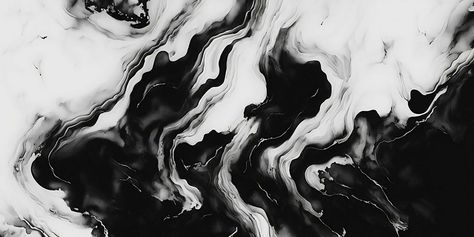 Black and white marble texture background. Alcohol ink effect. Liquid waves and drops luxury backdrop. Abstract fluid art. Monochrome contemporary wallpaper Black And White Wallpaper Desktop, Liquid Marble Wallpaper, Fluid Art Wallpaper, Black Desktop Wallpaper, Black And White Marble Texture, Luxury Backdrop, Desktop Bg, White Marble Texture, Dual Monitor Wallpaper