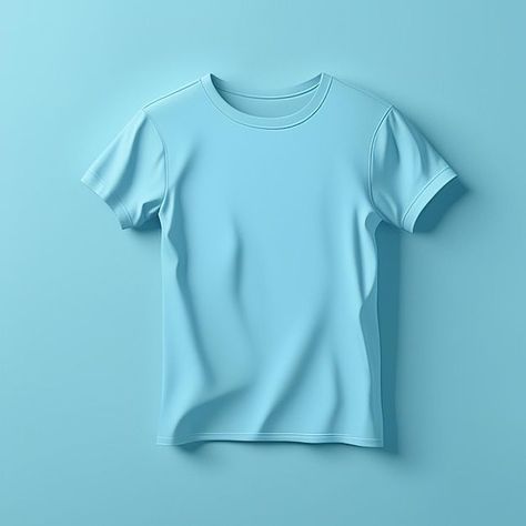 Premium AI Image Fashion dress mockup sky blue tshirt blank Sky Blue Tshirt, Dress Mockup, Computer Mockup, Creative Fabric, Clothing Templates, Bag Mockup, Clothing Mockup, Sport Dress, Shirt Mockup