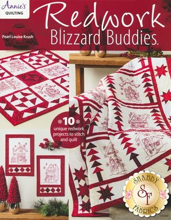 Redwork Blizzard Buddies Book: This festive book features 10 unique redwork quilting projects by Pearl Louise Krush with more than 17 embroidered and interchangeable motifs to personalize. These different motifs can be used in so many different ways, and they make for excellent gifts for a loved one! Redwork Patterns, Quilt Pattern Book, Learning To Embroider, Red And White Quilts, Redwork Embroidery, Embroidery Patterns Vintage, Silk Ribbon Embroidery, Book Quilt, Christmas Quilts