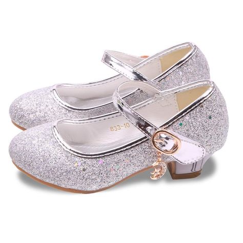 Princess Heels, Shoes Mary Jane, Dress Up Shoes, Wedding Party Shoes, Sparkle Party, Girls Dress Shoes, Girls Flats, Shoes Silver, Princess Shoes