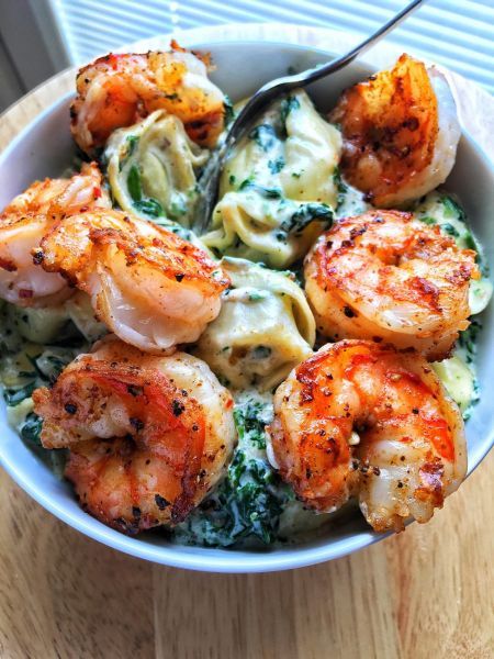 Creamed Spinach Tortellini, 2024 Meals, Laura Vitale, Spinach Tortellini, Creamed Spinach, Läcker Mat, Good Eat, Think Food, Deilig Mat