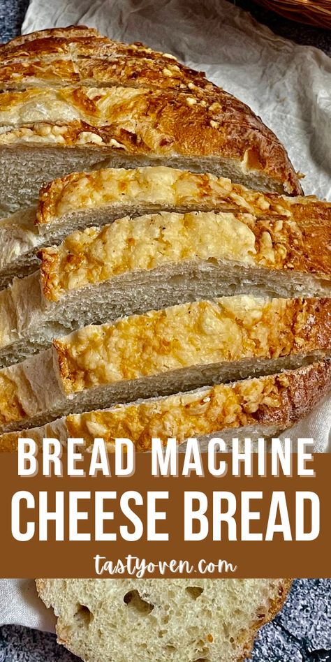 Bread Machine Recipes Healthy, Bread Machine Recipes Sweet, Easy Bread Machine Recipes, Best Bread Machine, Bread Machine Recipe, Cheese Bread Recipe, Bread Maker Recipes, Homemade Bread Recipes Easy, Artisan Bread Recipes