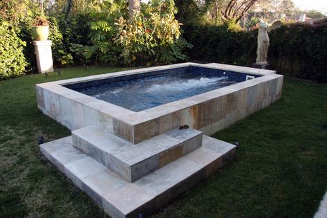 DIY Swim Spa Kits - Medallion Pools Swim Spa Landscaping, Spa Landscaping, Ideas De Piscina, Kleiner Pool Design, Pool Kits, Small Swimming Pools, Small Pool Design, Backyard Pools, Tub Pools