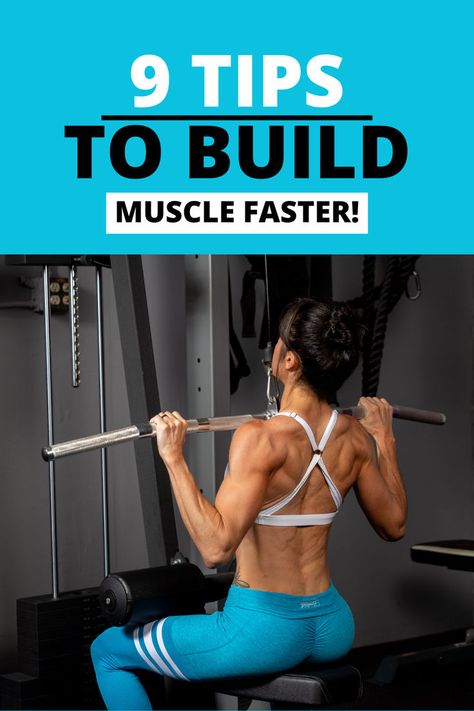 Build muscle WITHOUT gaining fat with these tips! Fast Muscle Growth, Fat Burning Meal Plan, Fat Loss Food Plan, Build Muscle Fast, Body Fat Loss, Fat Loss Program, Healthy Diet Tips, Building Muscle, Fat Loss Diet