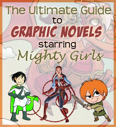 A Mighty Girl's new collection of over 70 graphic novels is one of the largest ever compiled of graphic novels starring girls and women. View the full collection at http://www.amightygirl.com/mighty-girl-picks/graphic-novels Good Graphic Novels, Saga Graphic Novel, Ya Graphic Novels, Smile Graphic Novel, Middle Grade Graphic Novels, Novel Study Activities, Mighty Girl, Teen Library, Book Spine