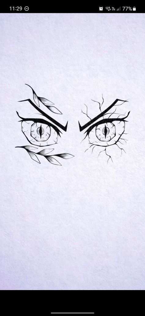 Nezuko Tattoo Stencil, Nezuko Eyes Tattoo, Deku Scars Tattoos, Demon Slayer Simple Tattoo, Small Nezuko Tattoo, Nezuko Tattoo Leaves, My Hero Tattoo Ideas, Demon Slayer Tattoo Nezuko, Giyuu Tomioka Tattoo