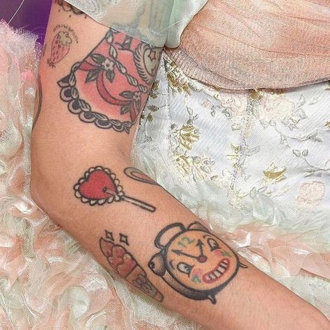 Melanie Martinez Tattoo, Martinez Tattoo, No Thoughts Head Empty, S Tattoos, No Thoughts, Healing Tattoo, Aesthetic Tattoo, Baby Tattoos, Dream Tattoos