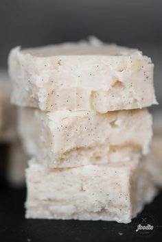 Old fashioned homemade vanilla fudge, made with real vanilla beans, is a sweet bite sized dessert that's perfect for a holiday treat! #vanillafudge #recipe #fudge #oldfashioned #stovetop #creamy #best Vanilla Bean Fudge, Vanilla Bean Fudge Recipe, Vanilla Fudge Recipe, Vanilla Fudge Recipes, Recipe With Condensed Milk, Cookies 2023, Sugar Free Nutella, Real Vanilla, Nutella Recipes Easy