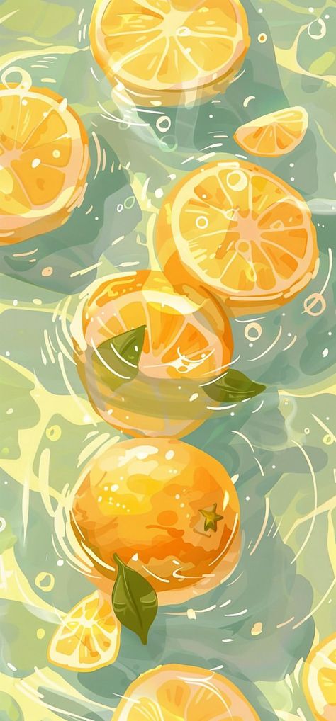 Jelly Wallpaper, Arte Indie, Art Mignon, Fruit Wallpaper, Cute Simple Wallpapers, Phone Wallpaper Patterns, Lukisan Cat Air, Art Wallpaper Iphone, Cool Wallpapers Art