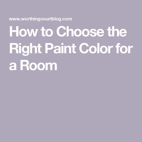 How to Choose the Right Paint Color for a Room What Color Should I Paint My Room, Craft Room Paint Colors, Paint Room, Paint My Room, New Paint Colors, Trim Work, Room Paint Colors, Storing Paint, Color Psychology