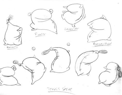 Flour Sack Poses | Gob Gob Inc. Bean Bag Drawing Reference, Bean Bag Drawing, Flour Bag, Pillow Drawing, Pencil Test, Animation Sketches, Model Sheet, Animation Tutorial, Gesture Drawing