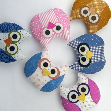 Owl Toy Pattern Sewing, Owl Stuffed Animal Pattern, Tiny Animal Sewing Patterns, Stuffed Owl Sewing Pattern, Free Owl Sewing Pattern, Owl Patterns Free Printables Sewing, Fun Sewing Projects, Owl Sewing Patterns, Sew Toys