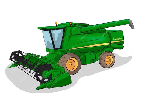 Premium Vector | Vector illustration of green harvesting machinecombine harvester combine harvester vector Combine Harvester, Vector Photo, Premium Vector, High Quality Images, Graphic Resources, Most Popular, Vector Illustration, Free Download, For Free