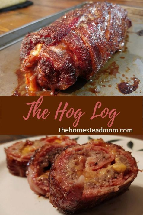 Cheese Stuffed Sausage, Homestead Mom, Grilling Recipes Meat, Stuffed Sausage, Pellet Smoker Recipes, Bacon Weave, Caramelized Bacon, Recipes Meat, Sausage Roll