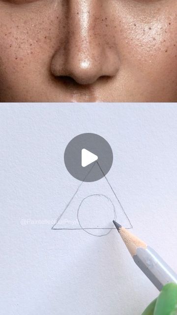 Nose For Drawing, How To Make Nose Drawing, Eyes And Nose Sketch, How To Nose Drawing, How To Draw A Cute Nose, How To Paint Nose, How To Draw A Nose Step By Step Easy, How To Make Nose Sketch, How To Paint A Nose