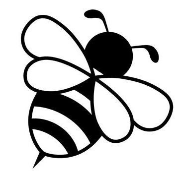 Baby Flash Cards, Bee Silhouette, Bee Classroom, Black And White Baby, Bee Crafts, Bee Decor, Bee Art, Bee Theme, Cricut Projects Vinyl