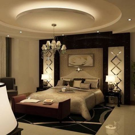 Bedroom Pop Design, Unique Bedroom Design, False Ceiling Bedroom, Stylish Bedroom Design, Interior Ceiling Design, Simple Bedroom Design, Pop Ceiling Design, Ceiling Design Living Room, Modern Bedroom Interior