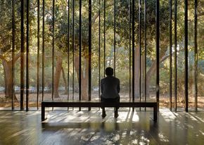 Windhover Contemplative Center, Aidlin Darling, Interior Design Institute, Rammed Earth Wall, Peisaj Urban, Spiritual Retreat, Meditation Center, Rammed Earth, Interior Design Magazine