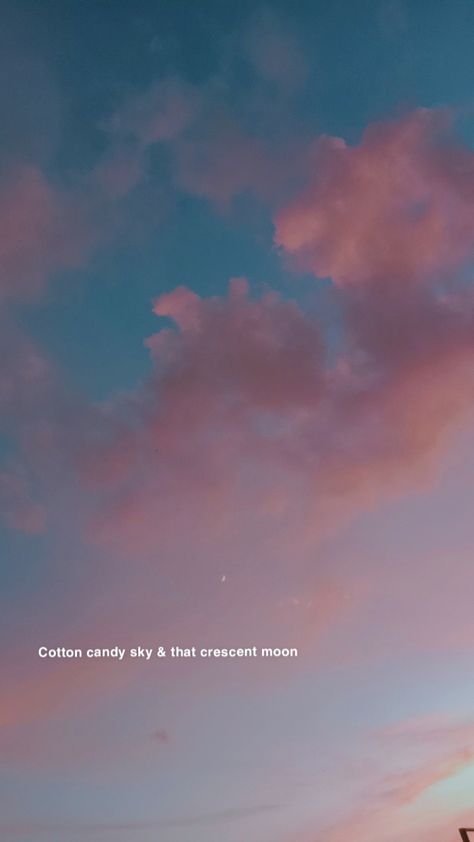 Sky Captions Instagram, Pink Clouds Aesthetic, Aesthetic Caption, Sky Captions, Cloud Quotes, Clouds Aesthetic, Aesthetic Captions, Cute Instagram Captions, Cotton Candy Sky