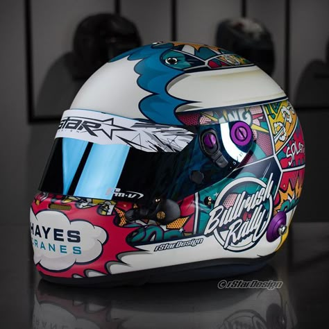 Helmet Painting Ideas, Helmet Design Paint, Racing Helmet Design, Custom Helmet Paint, Arai Helmet, Custom Helmet Design, Bike Helmet Design, Motorbike Helmets, Arai Helmets