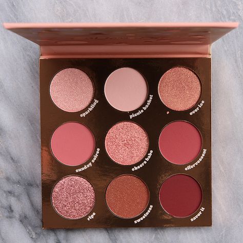 ColourPop By the Rose 12-Pan Pressed Powder Shadow Palette Review & Swatches Rose Eyeshadow Palette, Coral Eyeshadow, Pink Eyeshadow Palette, Rose Eyeshadow, Colourpop Eyeshadow, New Eyeshadow Palettes, Eyeshadow For Blue Eyes, Makeup Eyeshadow Palette, Makeup Accesories