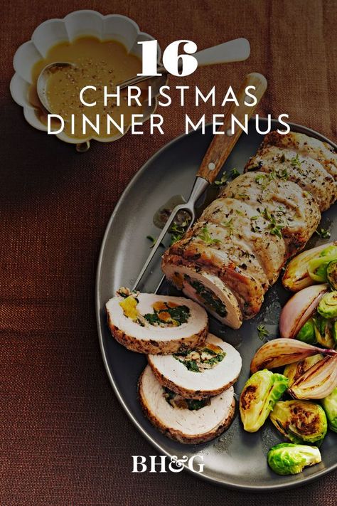 Christmas Dinner Menu Ideas Traditional, Xmas Menu Ideas, Xmas Dinner Ideas Meals, Christmas Dinner Main Course, English Christmas Dinner, Holiday Dinner Party Menu, Christmas Menu Ideas, Christmas Eve Dinner Menu, Easy Christmas Dinner Menu