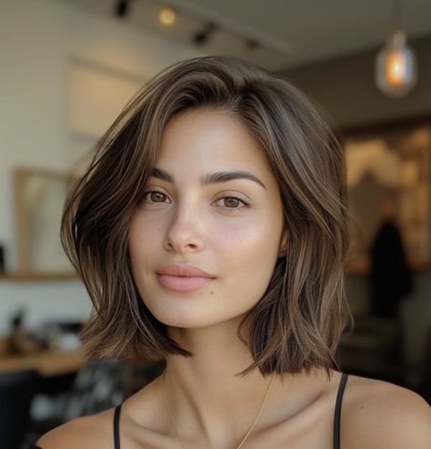 Mom Haircuts, Rambut Brunette, Hair Inspiration Short, Penteado Cabelo Curto, Short Hair Haircuts, 가을 패션, Hair Dos, Brunette Hair Color, Bobs Haircuts